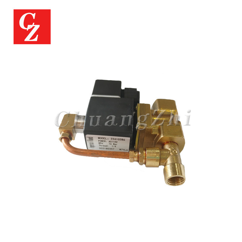 22410286 23969298 Sewage Drain Water Solenoid Valve 110V for Ingersoll Rand Compressor