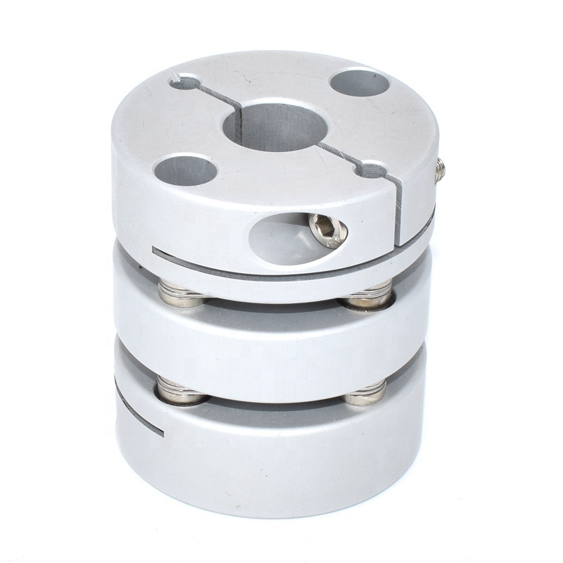 Cnc Flexible Shaft Coupling Double Diaphragm Clamp Series Shaft Couplings Aluminum Coupling for Encoder and Miniature Motor