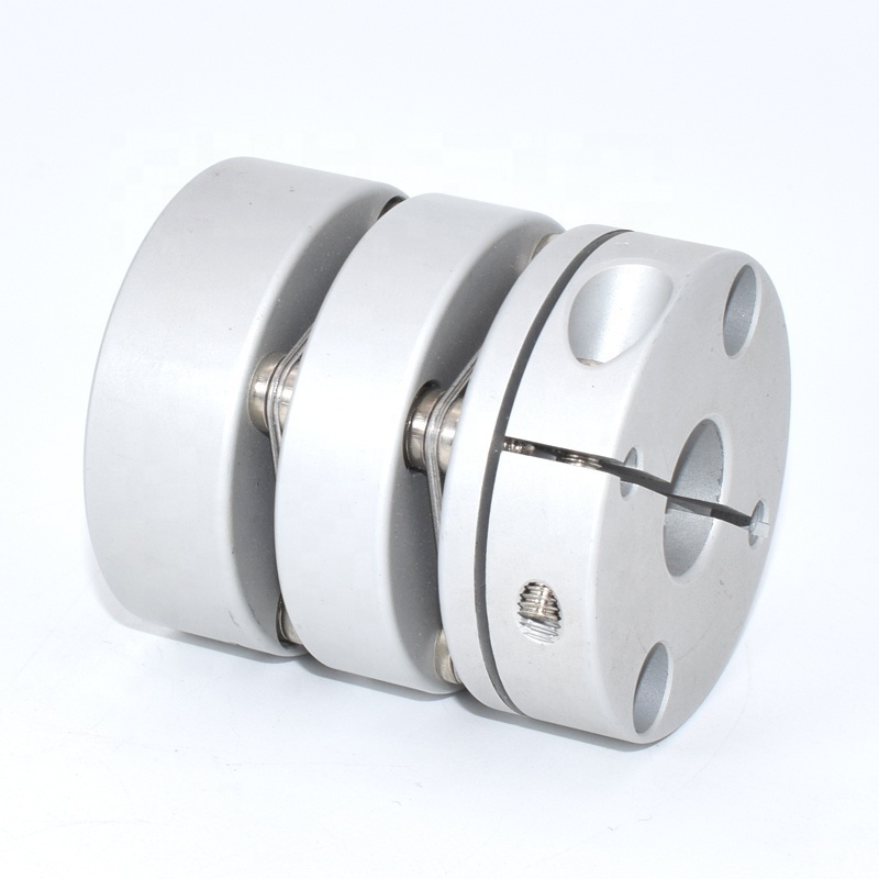 Cnc Flexible Shaft Coupling Double Diaphragm Clamp Series Shaft Couplings Aluminum Coupling for Encoder and Miniature Motor