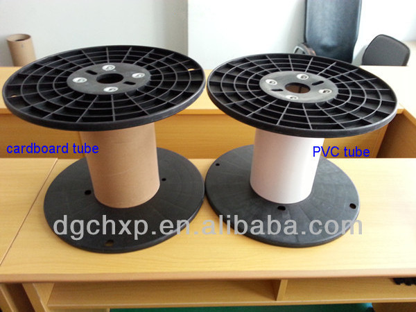 Custom abs plastic cable spool/bobbin empty plastic bobbin spool for cable reel