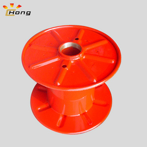 large steel cable reel drum for wire process machinery