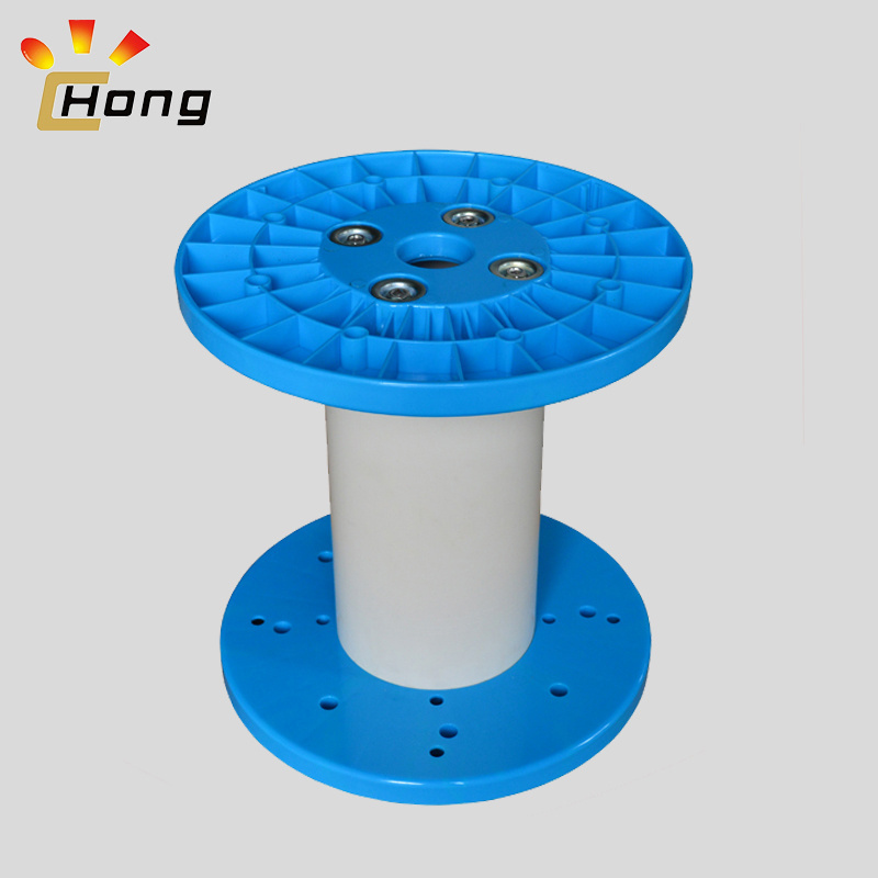 Durable Diameter 300mm Ribbon Rope Thread Empty Plastic Spool For Fiber Optic Assemble With Screws Wire Electric cable Bobbin