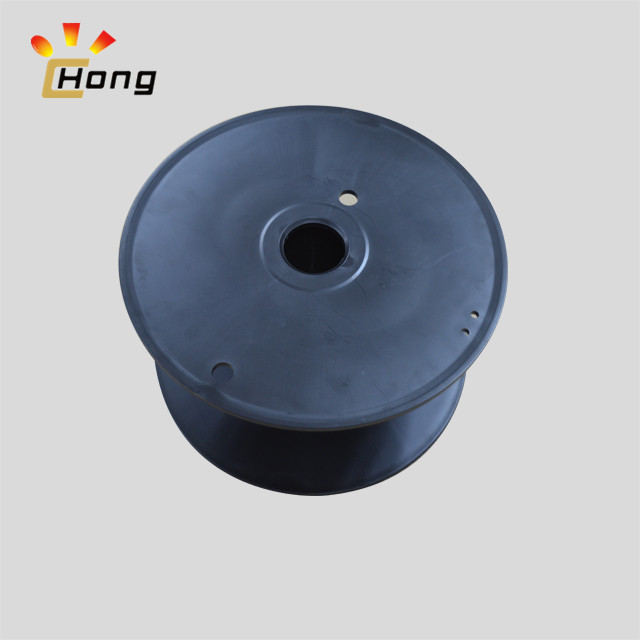 snap design plastic drum spool for wire shipping