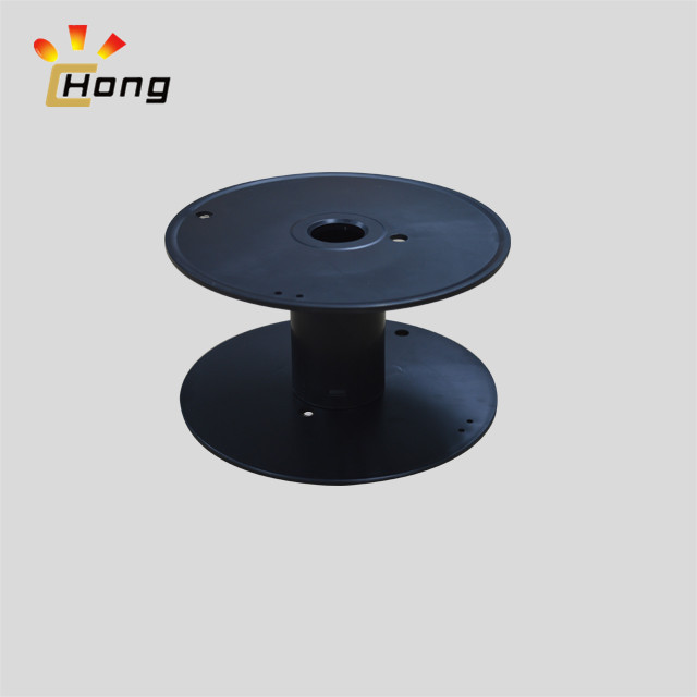 snap design plastic drum spool for wire shipping