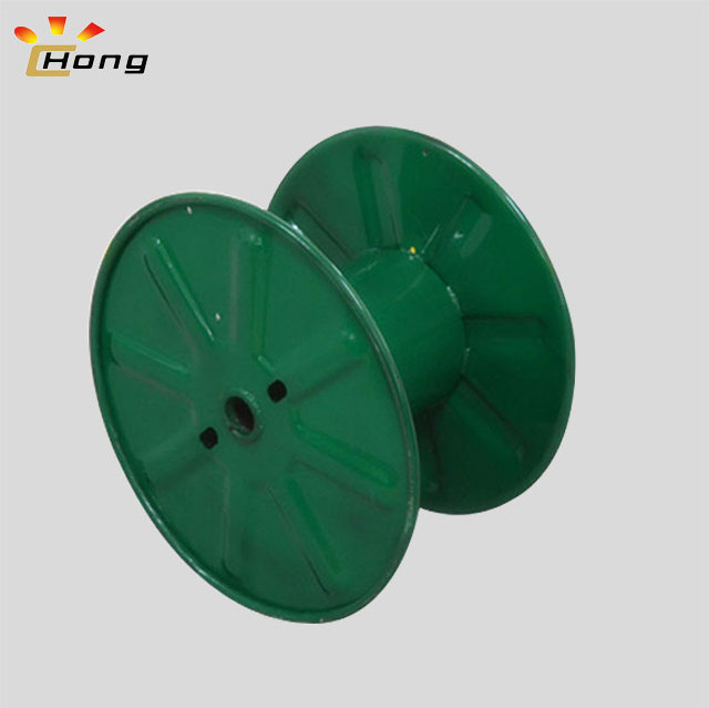 large steel cable reel drum for wire process machinery