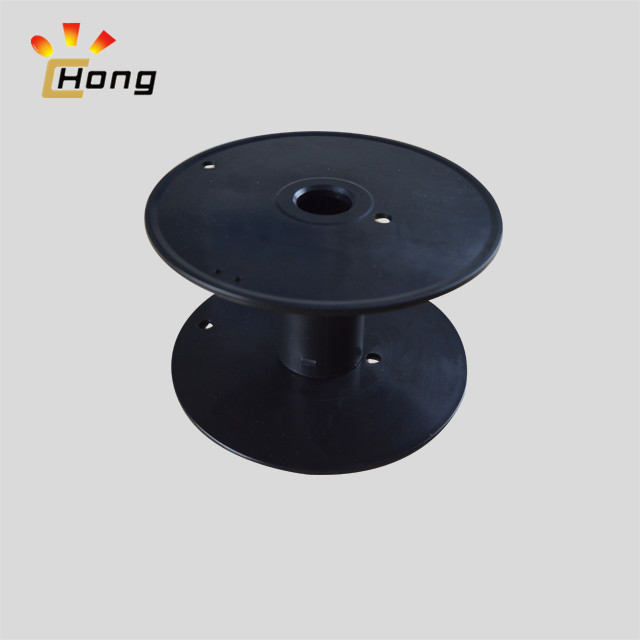 snap design plastic drum spool for wire shipping