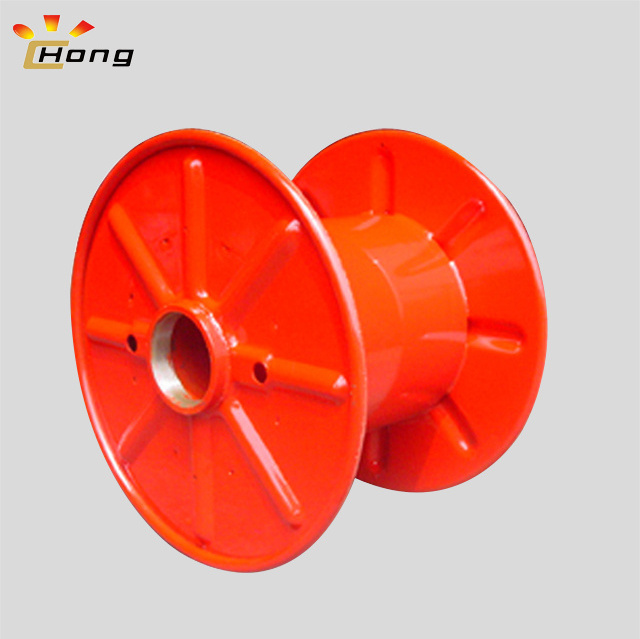 large steel cable reel drum for wire process machinery