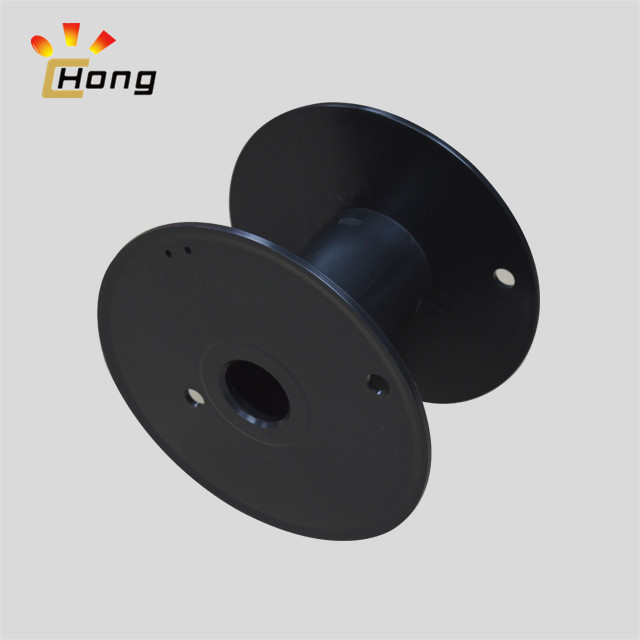 snap design plastic drum spool for wire shipping