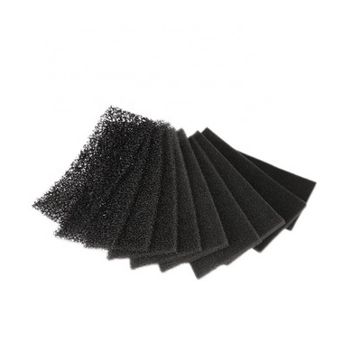 Sponge Reticulated Polyurethane Foam Activated Carbon Air Filter