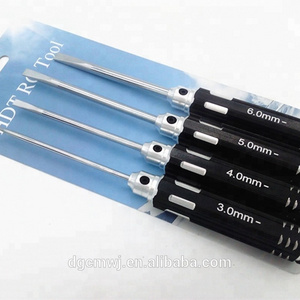 4pcs steel Fashion rc car tool kit  flat head screwdriver tools durable