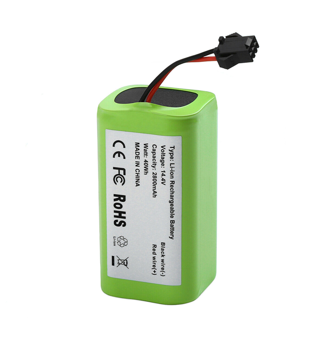 14.4V 3500mAh 18650 Li-lon Battery for Conga Excellence 990 Ecovacs Deebot N79 N79S DN622 Eufy Robovac 11 11S 12 15C 15S 35C