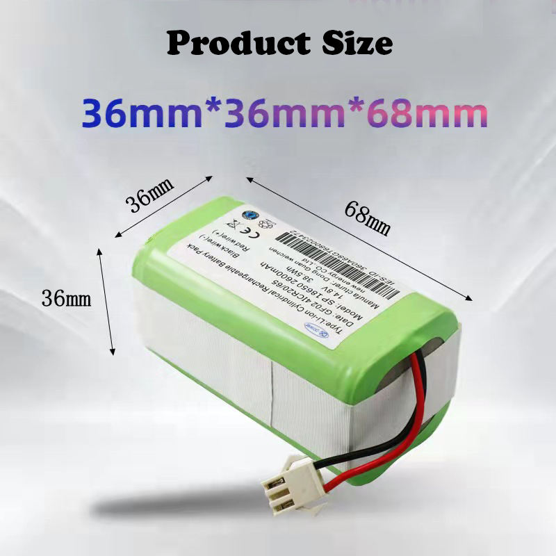 Original14.4V 2600mAh Li-ion Battery for Conga Excellence 990 1090 Ecovacs Deebot N79S N79 DN622 Eufy Robovac 11 11S 12 35C X500