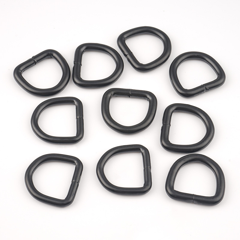 18mm D Ring Leather Craft Hardware D Ring Dog Multi-Purpose D-Rings for Handbags DIY Accessories