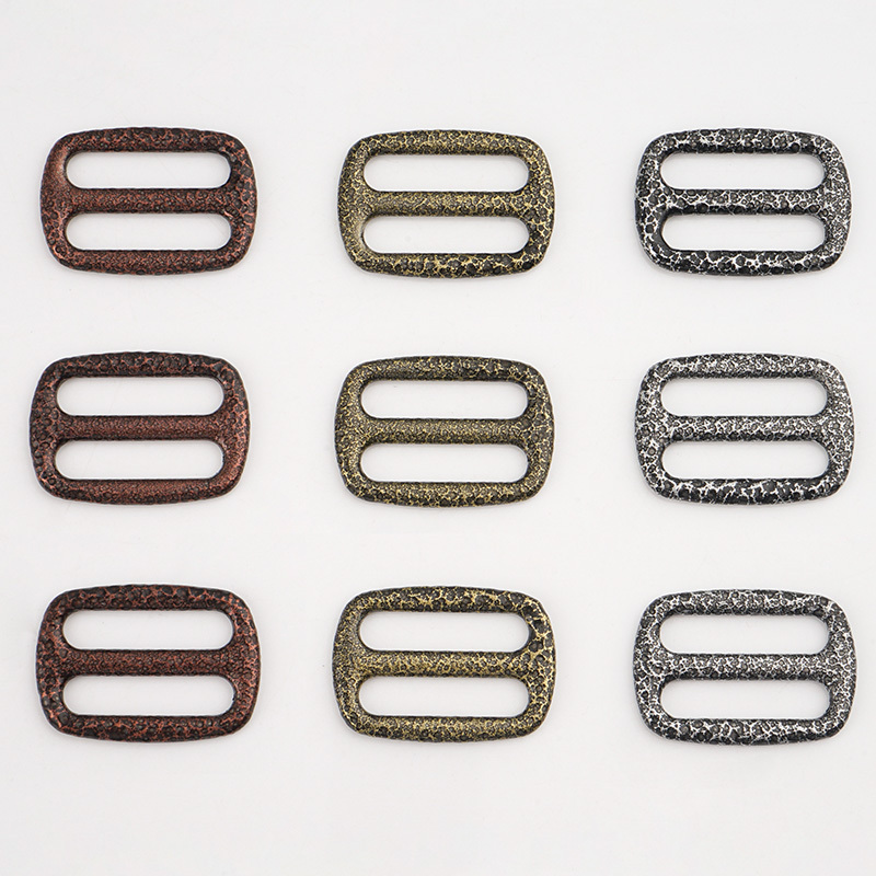 Handbag Hardware Supplies 9 Colors Triglide Buckle Slides 3/4 Inch Bag Buckle 19mm Metal Slider Adjustable Buckle