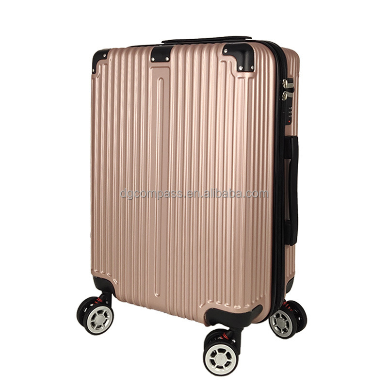 4 wheels 3pcs Koffer Trolley Luggage Unisex Hard Shell Travel Bag Metal corner protector Maletas De Viaje ABS  Carry on Suitcase