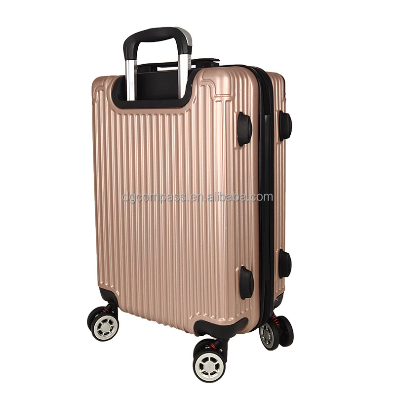 4 wheels 3pcs Koffer Trolley Luggage Unisex Hard Shell Travel Bag Metal corner protector Maletas De Viaje ABS  Carry on Suitcase