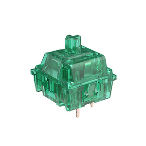 New popular KTT Crystal Green Custom Mechanical Switches Gaming Keyboard Switch  Linear  Tactile Keyboard Switches