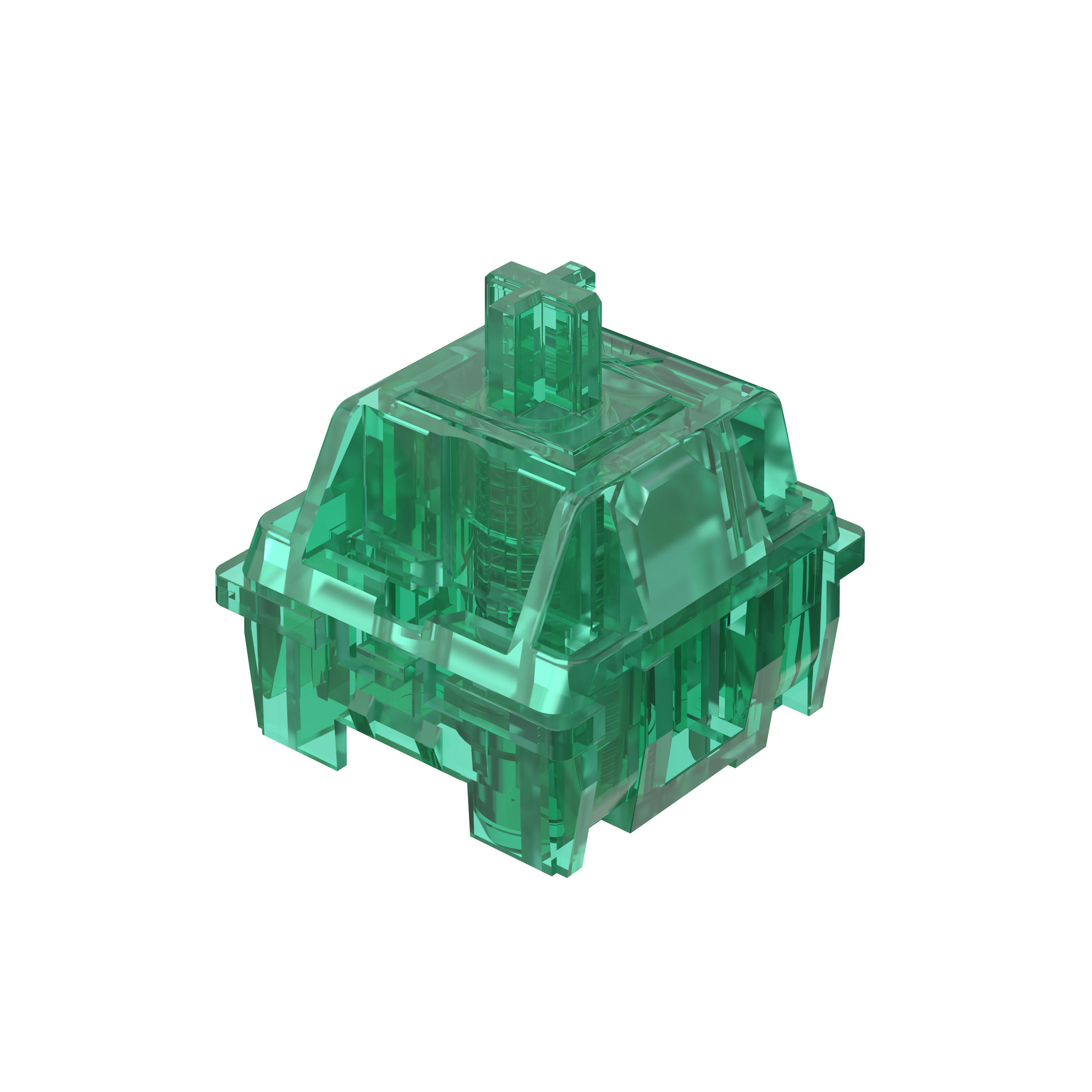 New popular KTT Crystal Green Custom Mechanical Switches Gaming Keyboard Switch  Linear  Tactile Keyboard Switches