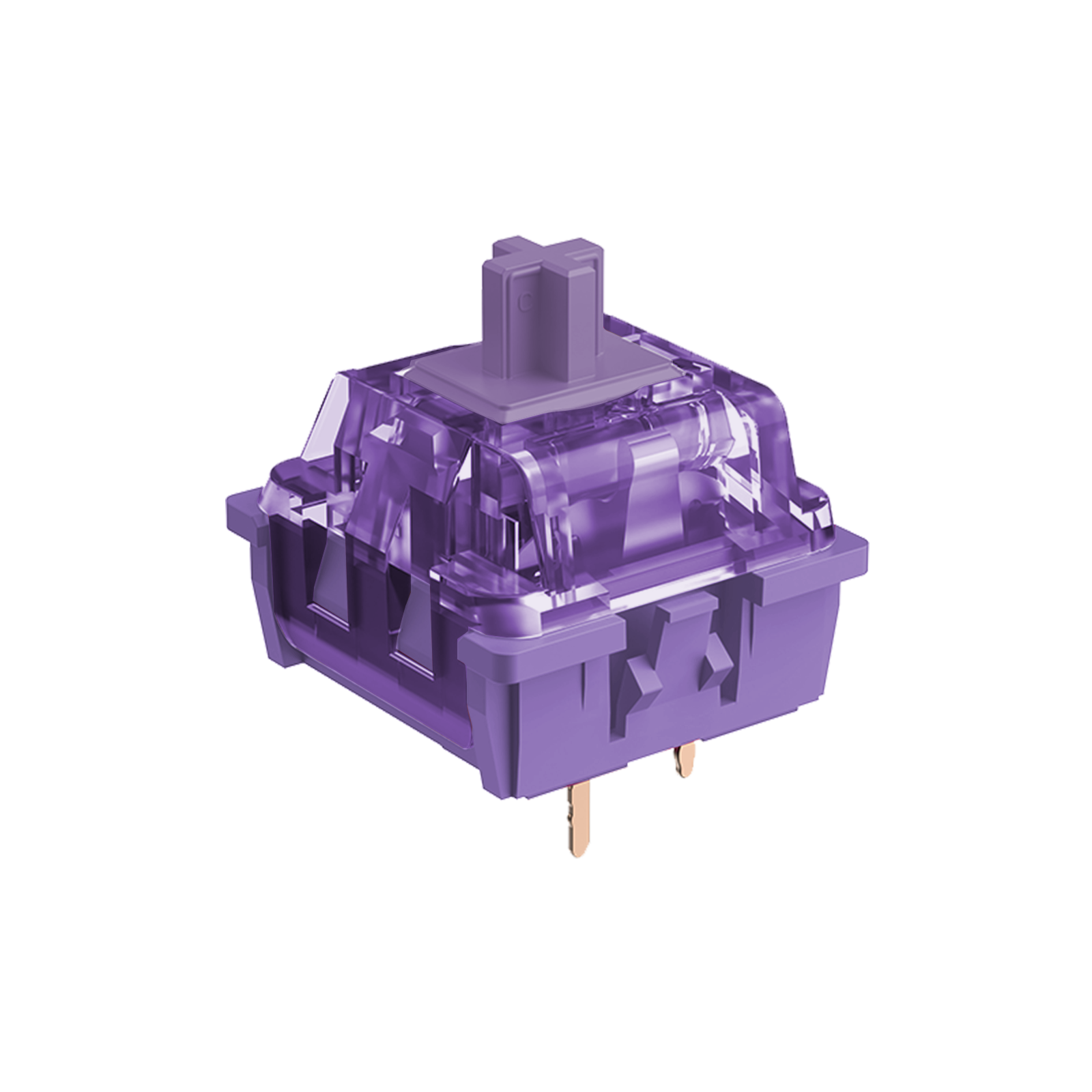 KTT Purple Click  3Pins Content  Switch  Tactile switches for mechanical keyboard  diy mechanical keyboard switch opener