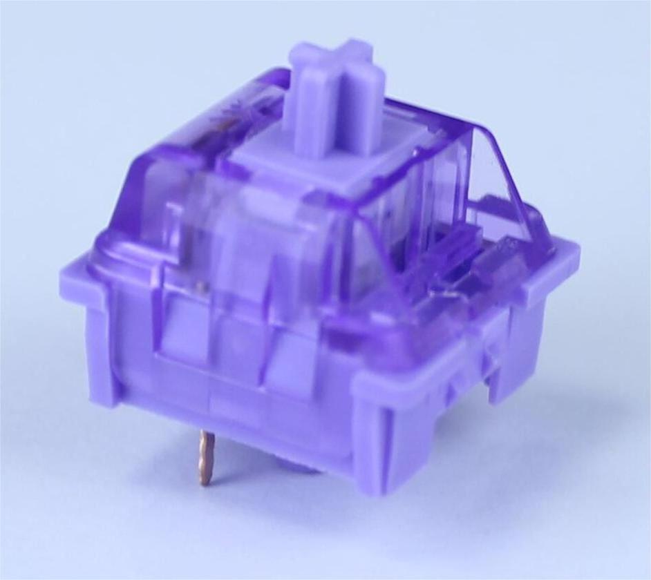 KTT Purple Click  3Pins Content  Switch  Tactile switches for mechanical keyboard  diy mechanical keyboard switch opener