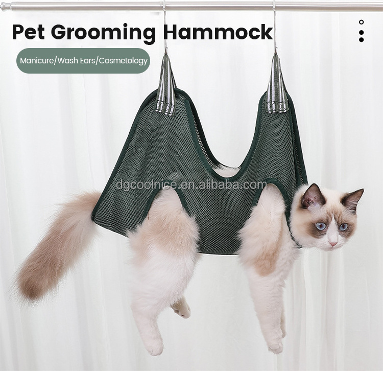 Pet Grooming Hammock Dog Hanging Harness For Nail Trimming Pet Nail Clipper Hammock For Grooming Dog Sling For Nail Clipping