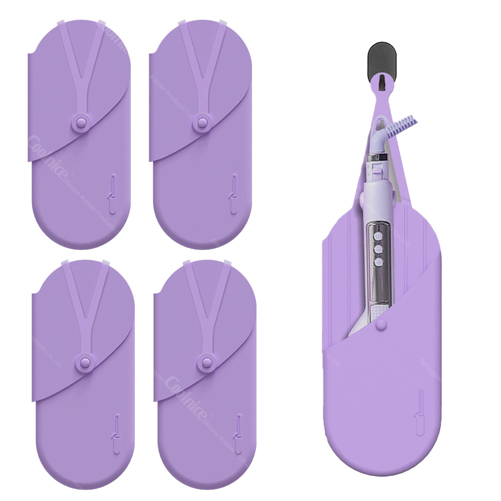 Travel hair makeup tools Craft Glue Guns & Hair Iron Tools Pad Silicone Heat Resistant Mat pouch