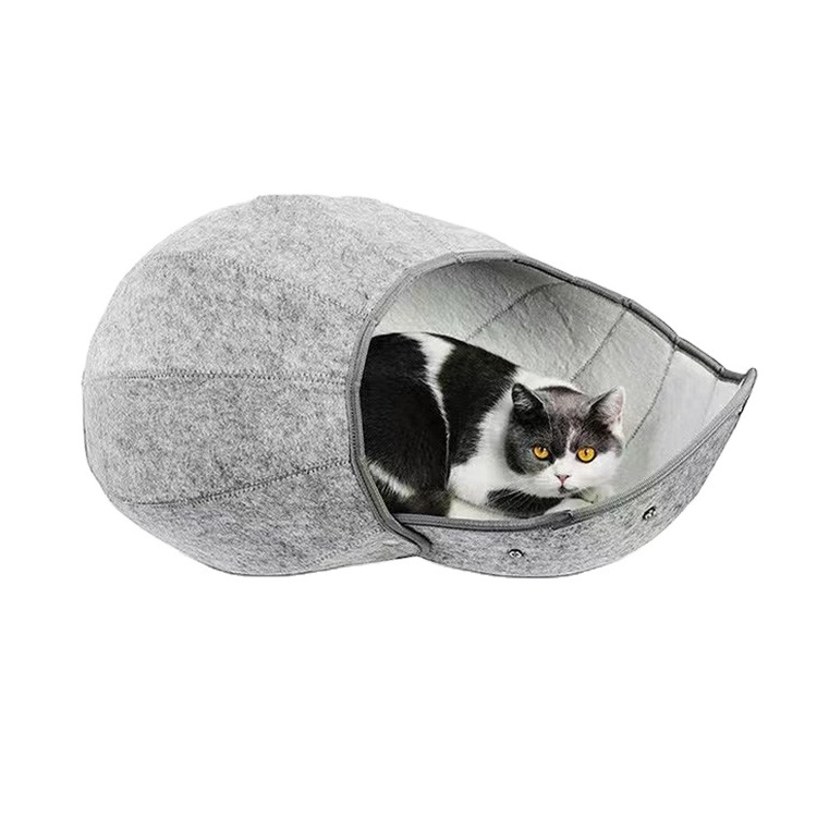 Donut Cat Bed Pet dogTunnel Interactive Game Toy Cat Bed Dual-use Indoor Toy Kitten Sports Equipment dog Training Toy Cat House