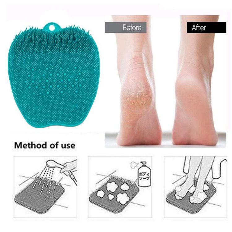 Feet Care Cleaner and Massager Silicone Foot Cleaner Shower Scrubber And Brush