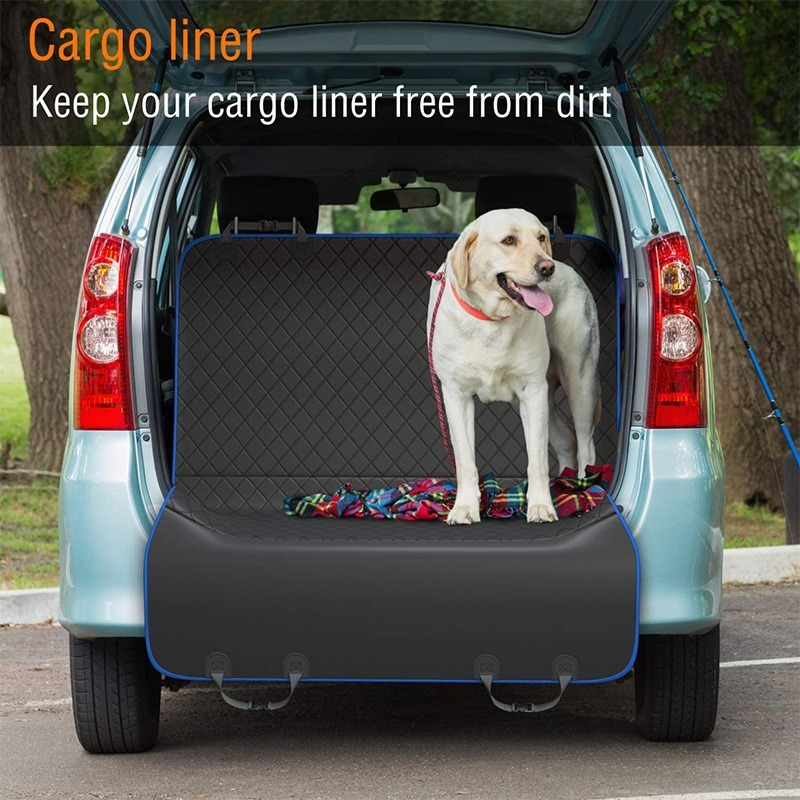 Pet Transport Hammock Dog Car Seat Cover Waterproof Dog Carrier Car Backseat Protector Mat Car For Small Large Dogs Cat