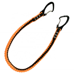 C-PIN 1 Meter Pulling Length Bungee Cord Lanyard Retractable Spiral Tool Lanyard For 1-2KG Tools Security