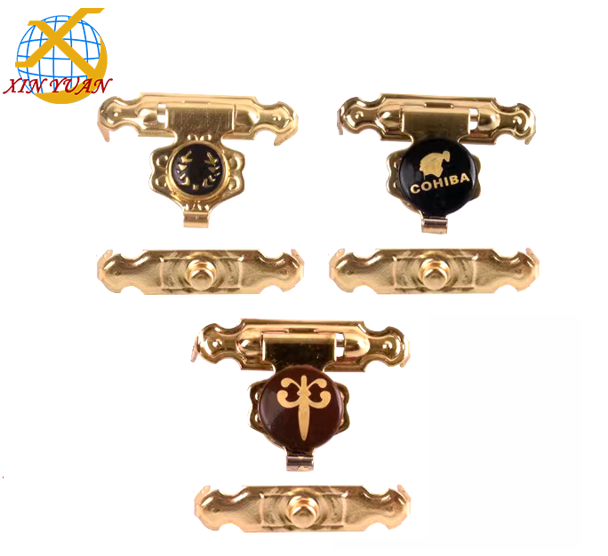 xinyuan hardware accessories metal  gift box catch lock for jewelry  box  Cigar Box Clasp Lock