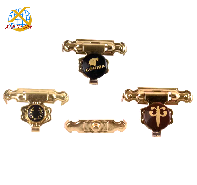 xinyuan hardware accessories metal  gift box catch lock for jewelry  box  Cigar Box Clasp Lock