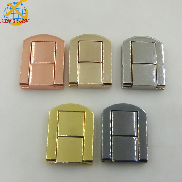 Factory Price 24*31mm Square Lock Metal Clasp for Box