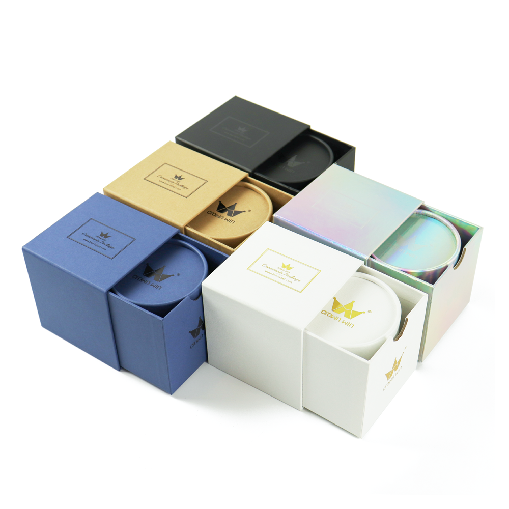 Wholesale Colored Personalized Custom Safety Sliding Drawer Box Match Packaging Luxury Candle Match Box