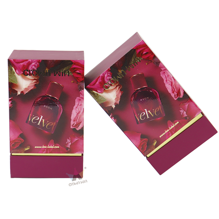 Luxury Custom Design Logo Color Printing Rigid Cardboard Lid and Base Candle Packaging Boxes Red Gift Box for candles