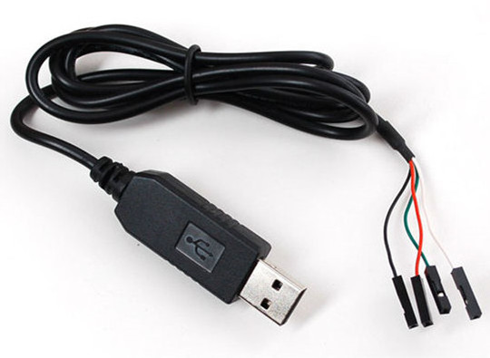 USB to TTL 232R FTDI 3.3V 5V Serial Converter Cable  TTL-232R-5V-WE FTDI Chip USB to 5V TTL UART Serial Cable