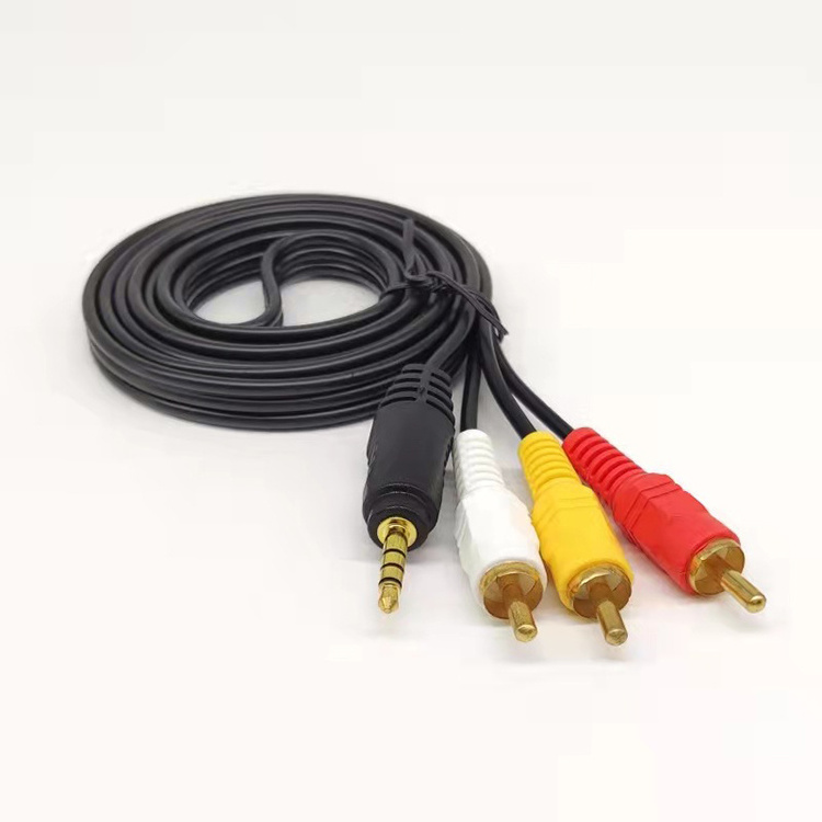 gold connector RCA to RCA Male to Male Digital Coaxial Cable Stereo Audio Cable