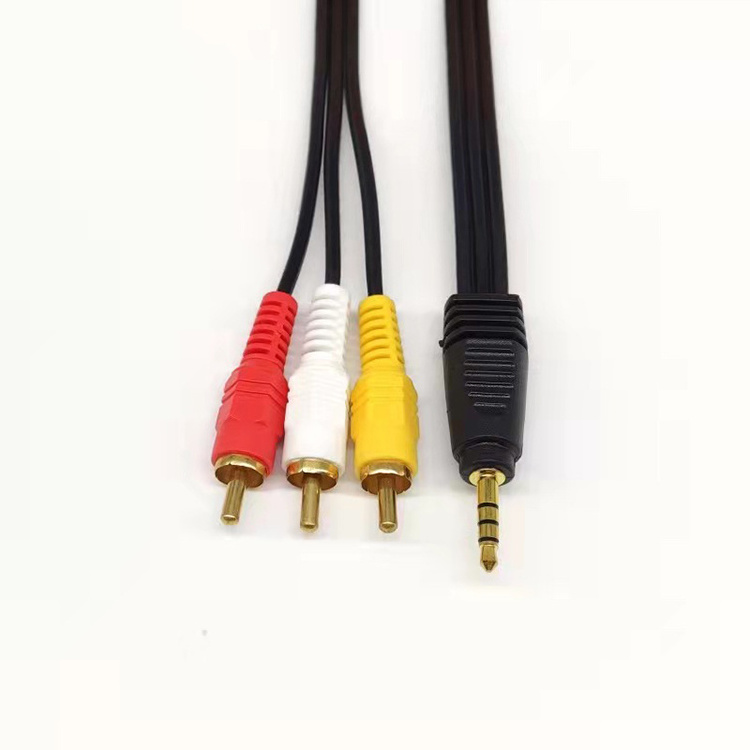 gold connector RCA to RCA Male to Male Digital Coaxial Cable Stereo Audio Cable