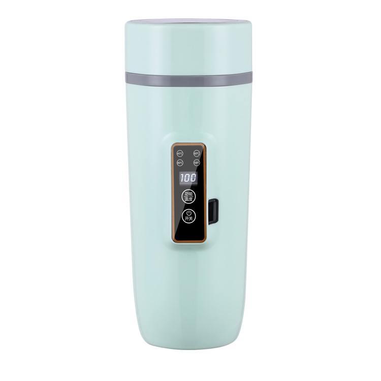 350ml Portable Travel Stainless Steel Water Cup Thermal Cup Heating Cup Electric Car Kettle For Home For Travel