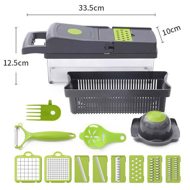 Kitchen Tools Online Shop Food Vegetable Chopper Hand Manual Onion Slicer Dicer Fresh Potatoes Chips Shredder