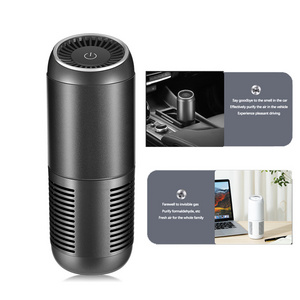 Best Sellers 2022 ABS Quiet Electric Vehicles Car Air Purifier Machine UVC Air Purifier Odor Eliminator for Car Small Room