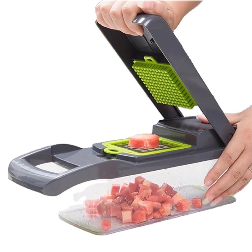 Kitchen Gadgets  Multifunction Mandoline Vegetable Slicer Plastic Shredder Fruit Salad Cutter Nice Dicer