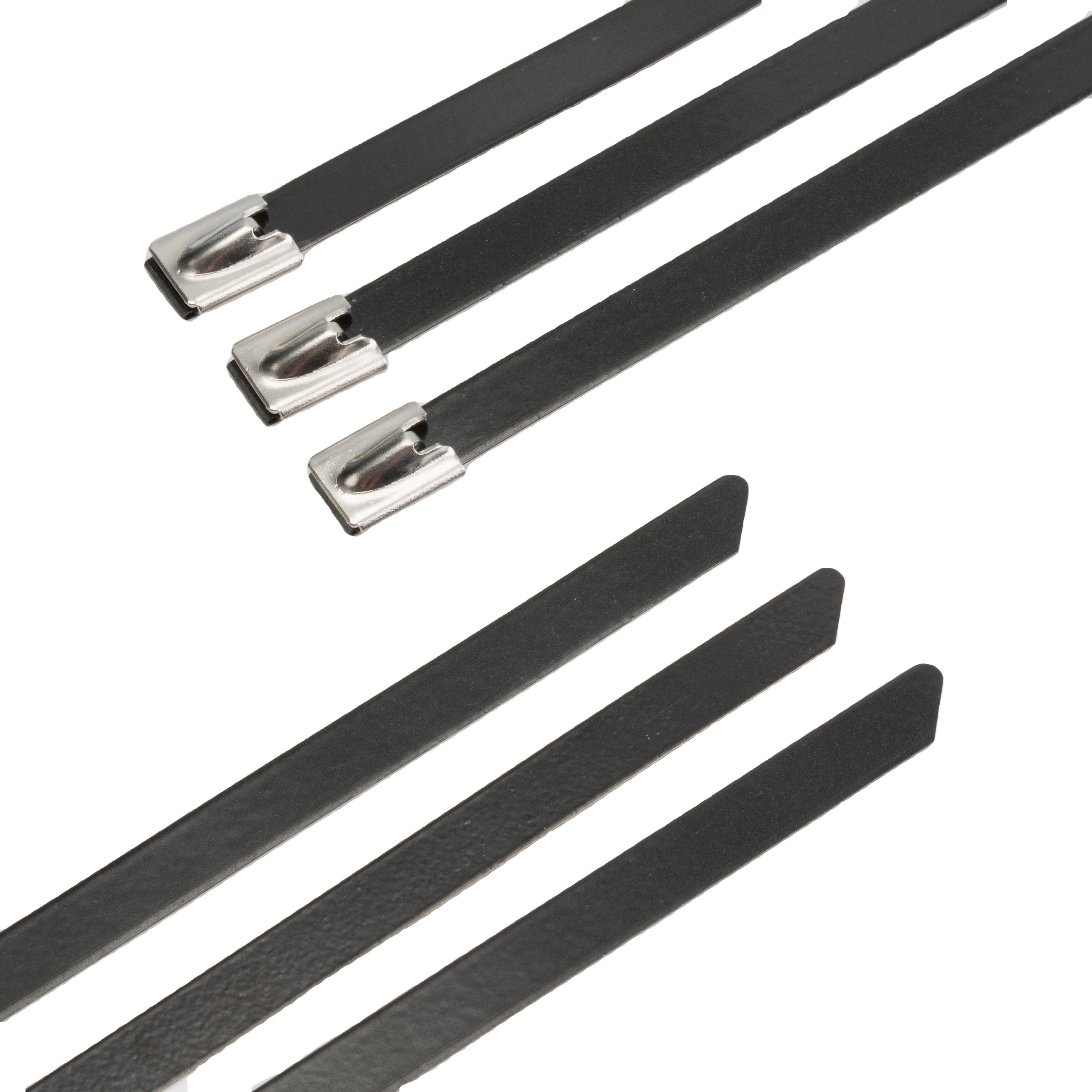 304 Stainless Steel PVC Coated Cable Ties