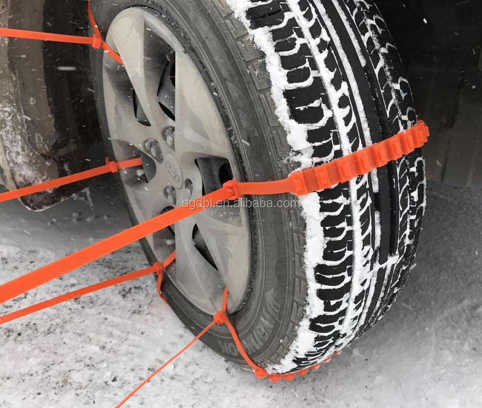 anti slip car tyre wear, nylon cable tie for car tyre in the snow