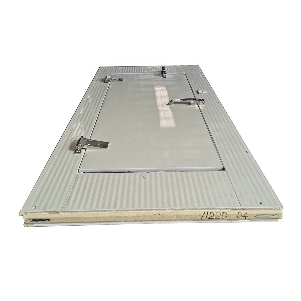 Painted Galvanized Steel Material Cold Room Door Accessories Walking Cooler Doors Hinges Torque