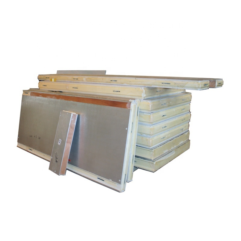 Polyurethane Sandwich Panel Cold Room Insulated Panels with cam lock assembled