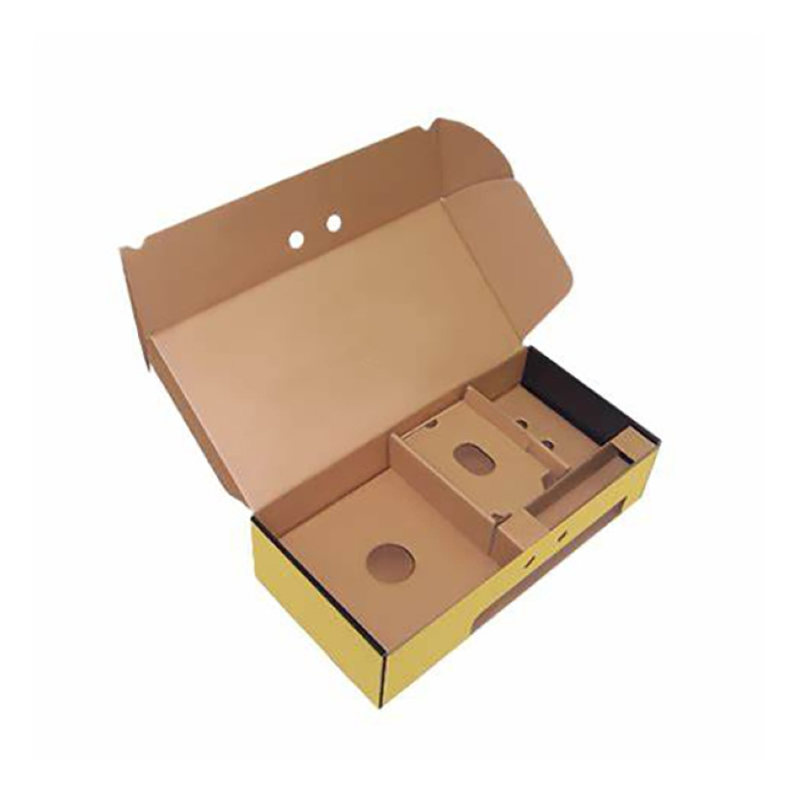 Environmental Friendly High Strength Corrugated Paper Cardboard Cell Box Dividers E Flute Custom Box Inserts