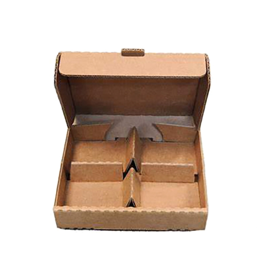 Environmental Friendly High Strength Corrugated Paper Cardboard Cell Box Dividers E Flute Custom Box Inserts