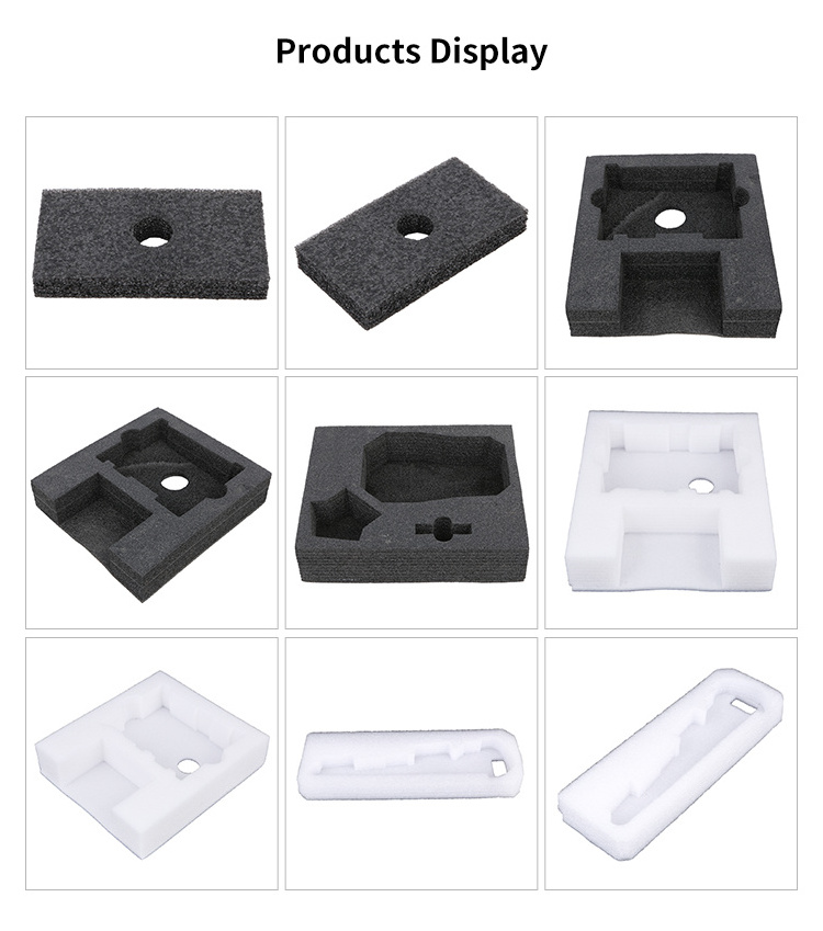 High Quality Black+red Epe Foam Inserts Board Free Cutting Tool Box Shadow Foaming Kaizen Foam