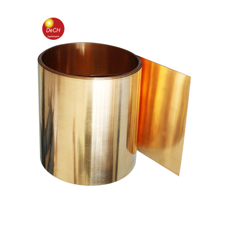 TF00 TH01 TH02 TH03 Heat Treatment Beryllium Copper Strips Foil